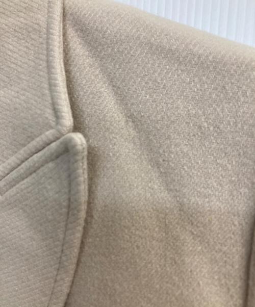 PS Paul Smith（ＰＳポールスミス）PS Paul Smith (ＰＳポールスミス) ウールカルゼ ロングコート アイボリー サイズ:38の古着・服飾アイテム