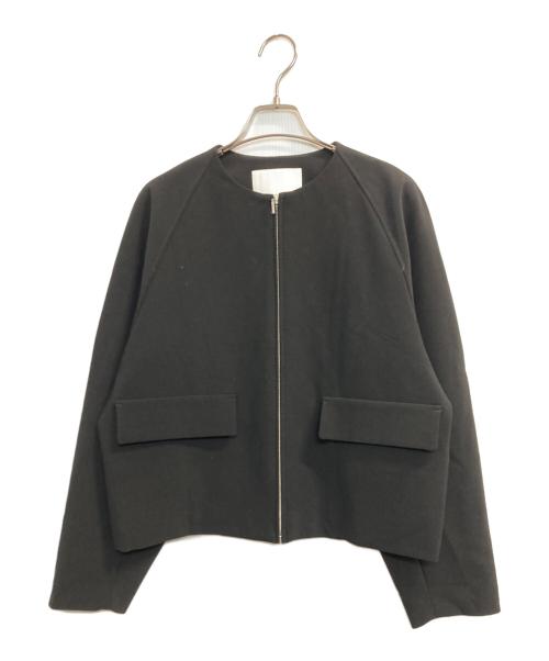uncrave（アンクレイヴ）uncrave (アンクレイヴ) プルーフ ダブルクロス ブルゾン ブラック サイズ:1の古着・服飾アイテム