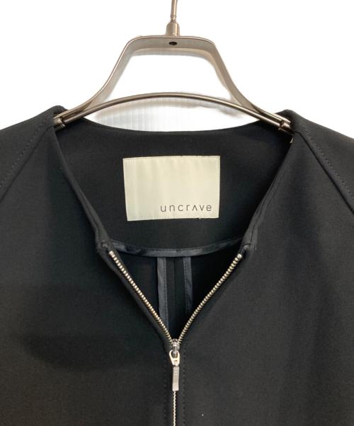 uncrave（アンクレイヴ）uncrave (アンクレイヴ) プルーフ ダブルクロス ブルゾン ブラック サイズ:1の古着・服飾アイテム