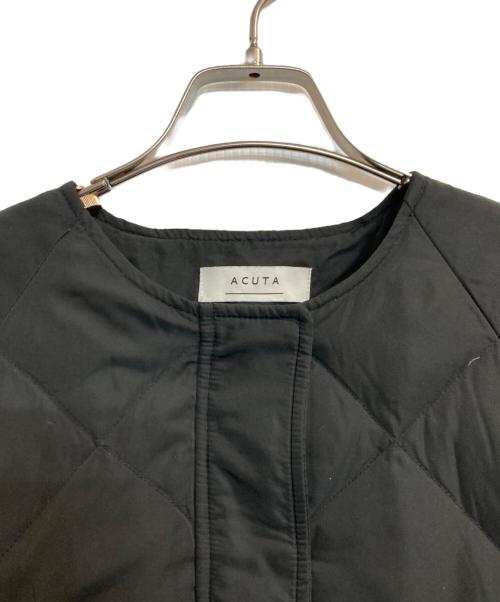 Acuta（アクータ）Acuta (アクータ) キルティングコート ブラック サイズ:Freeの古着・服飾アイテム