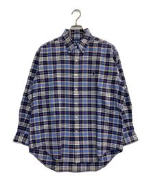 RALPH LAUREN（ラルフローレン）の古着「BLAKE チェックシャツ」｜ブルー