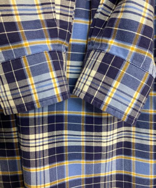 RALPH LAUREN（ラルフローレン）RALPH LAUREN (ラルフローレン) BLAKE チェックシャツ ブルー サイズ:Ⅼの古着・服飾アイテム