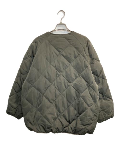Acuta（アクータ）Acuta (アクータ) コクーンキルティングダウンジャケット カーキ サイズ:Freeの古着・服飾アイテム