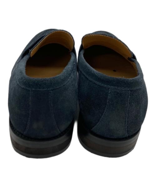 green label relaxing（グリーンレーベルリラクシング）green label relaxing (グリーンレーベルリラクシング) スエードローファー ネイビー サイズ:27cmの古着・服飾アイテム