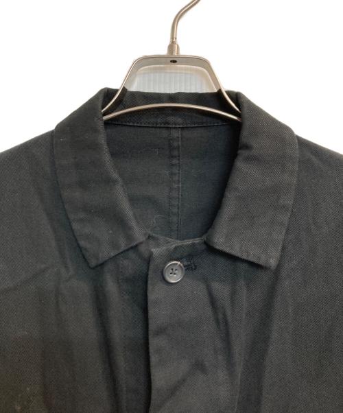 ゴーシュ（ゴーシュ）ゴーシュ (ゴーシュ) カツラギステンカラーショップコート ブラック サイズ:2の古着・服飾アイテム