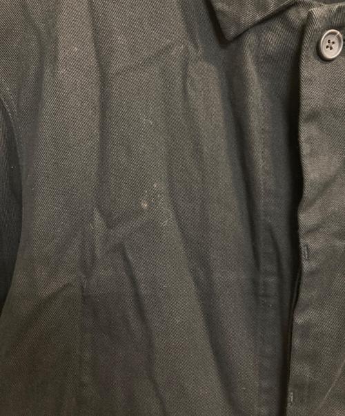 ゴーシュ（ゴーシュ）ゴーシュ (ゴーシュ) カツラギステンカラーショップコート ブラック サイズ:2の古着・服飾アイテム