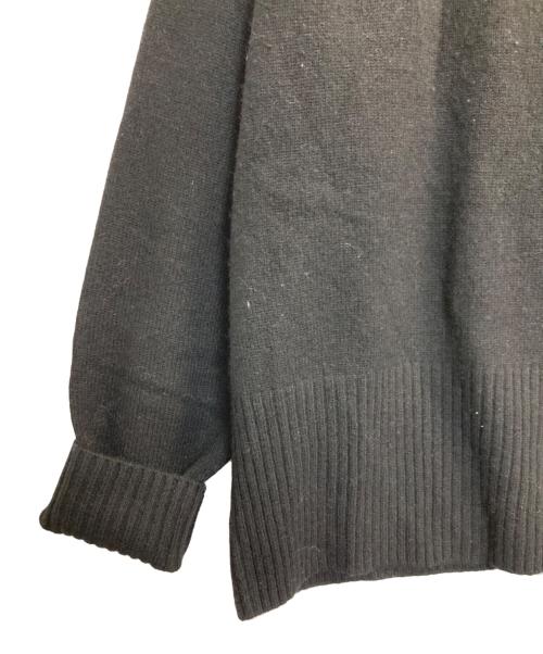 Spick and Span（スピック＆スパン）Spick and Span (スピック＆スパン) ウールカシミヤ ラグランタートルニット ブラック サイズ:表記無しの古着・服飾アイテム