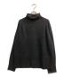 Spick and Span（スピック＆スパン）の古着「ウールカシミヤ ラグランタートルニット」｜ブラック