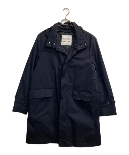 MACKINTOSH PHILOSOPHY（マッキントッシュ フィロソフィー）MACKINTOSH PHILOSOPHY (マッキントッシュ フィロソフィー) ライナー付きフーデッドコート ネイビー サイズ:40の古着・服飾アイテム