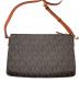 MICHAEL KORS (マイケルコース) ミニショルダーバッグ ブラウン×オレンジ：6000円