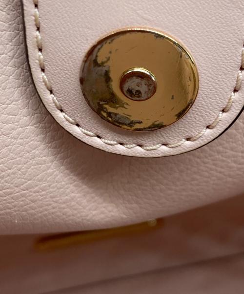 MICHAEL KORS（マイケルコース）MICHAEL KORS (マイケルコース) バケットショルダーバッグ ブラウン×ピンクの古着・服飾アイテム