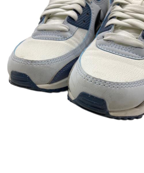 NIKE（ナイキ）NIKE (ナイキ) AIR MAX 90/ローカットスニーカー　エアマックス90 ブルー×ホワイト サイズ:24の古着・服飾アイテム