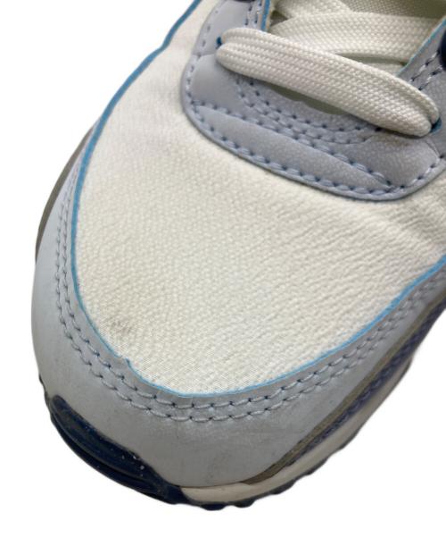 NIKE（ナイキ）NIKE (ナイキ) AIR MAX 90/ローカットスニーカー　エアマックス90 ブルー×ホワイト サイズ:24の古着・服飾アイテム
