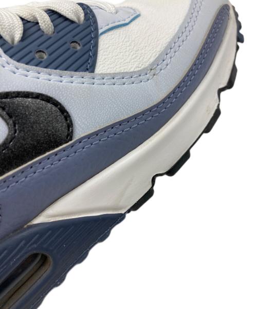 NIKE（ナイキ）NIKE (ナイキ) AIR MAX 90/ローカットスニーカー　エアマックス90 ブルー×ホワイト サイズ:24の古着・服飾アイテム