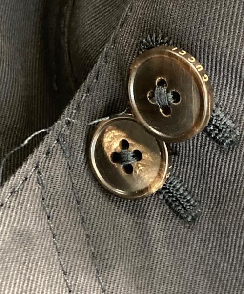 GUCCI（グッチ）GUCCI (グッチ) トレンチコート ブラック サイズ:44の古着・服飾アイテム