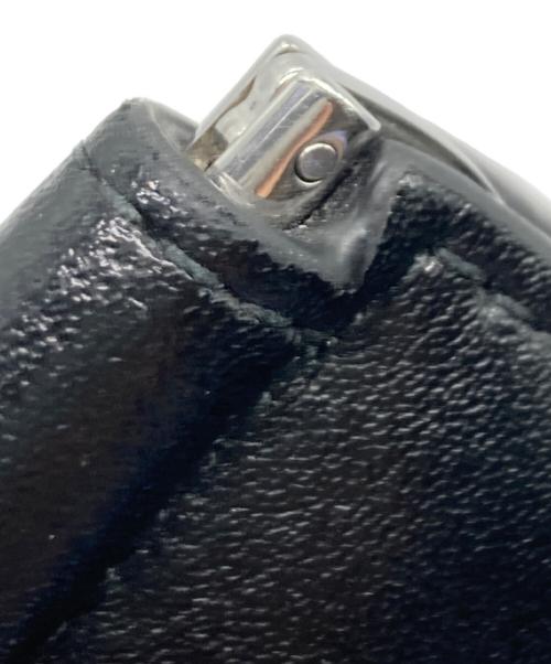 BOTTEGA VENETA（ボッテガベネタ）BOTTEGA VENETA (ボッテガベネタ) カセット マキシイントレチャートマネークリップ ブラックの古着・服飾アイテム