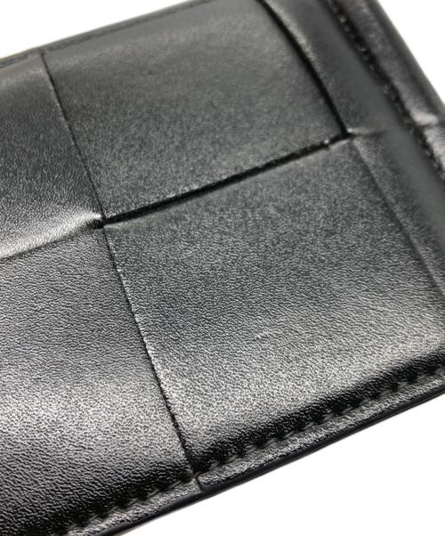 BOTTEGA VENETA（ボッテガベネタ）BOTTEGA VENETA (ボッテガベネタ) カセット マキシイントレチャートマネークリップ ブラックの古着・服飾アイテム