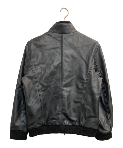 Liugoo Leathers（リューグーレザーズ）LIUGOO LEATHERS (リューグーレザーズ) シープレザージャケット ブラック サイズ:ＬＬ 未使用品の古着・服飾アイテム