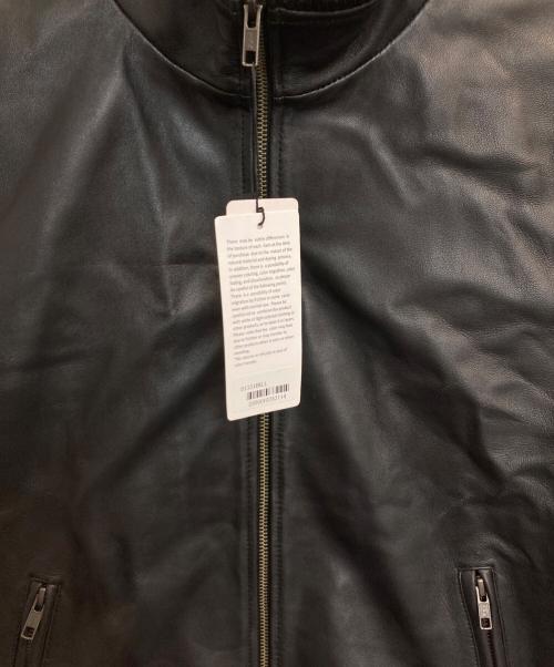Liugoo Leathers（リューグーレザーズ）LIUGOO LEATHERS (リューグーレザーズ) シープレザージャケット ブラック サイズ:ＬＬ 未使用品の古着・服飾アイテム