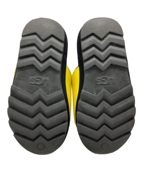 UGG（アグ）UGG (アグ) Maxi Graphic Slide ブラック×イエロー サイズ:22の古着・服飾アイテム