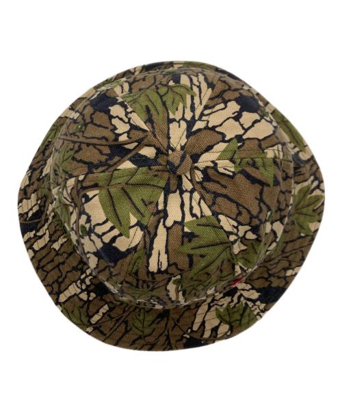 LEVI'S（リーバイス）LEVI'S (リーバイス) Supreme (シュプリーム) Camouflage Canvas Bell Hat オリーブ サイズ:ＳＭサイズの古着・服飾アイテム