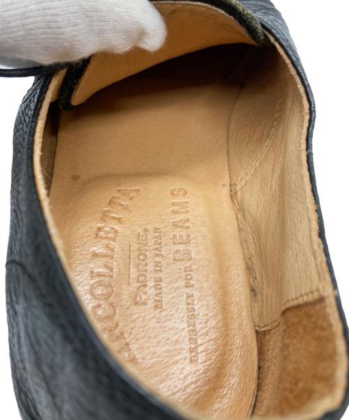 ARCOLLETTA PADRONE（アルコレッタパドローネ）ARCOLLETTA PADRONE (アルコレッタパドローネ) BEAMS (ビームス) レザーシューズ ブラック サイズ:41の古着・服飾アイテム