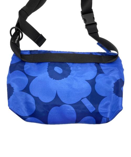 marimekko（マリメッコ）marimekko (マリメッコ) NEAT CROSSBODY UNIKKO S/ミニショルダーバッグ ブルーの古着・服飾アイテム