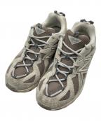 NEW BALANCEニューバランス）の古着「ローカットスニーカー」｜グレー×ブラウン