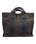 HERMES（エルメス）の古着「エールラインPM ハンドトートバッグ」｜グレー×ネイビー