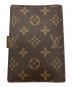 LOUIS VUITTON (ルイ ヴィトン) 手帳カバー ブラウン：15000円