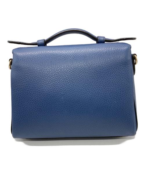 GUCCI（グッチ）GUCCI (グッチ) インターロッキングG 2wyショルダーバッグ ブルーの古着・服飾アイテム
