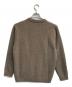 ATON (エイトン) LAMBS WOOL CREWNECK SWEATER ベージュ サイズ:02：13000円