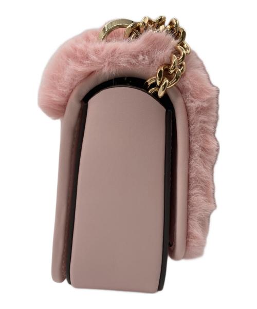 Kate Spade（ケイトスペード）Kate Spade (ケイトスペード) ニコラファーツイストロックチェーンショルダーバッグ ピンクの古着・服飾アイテム