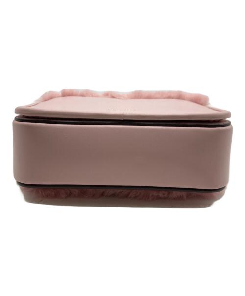Kate Spade（ケイトスペード）Kate Spade (ケイトスペード) ニコラファーツイストロックチェーンショルダーバッグ ピンクの古着・服飾アイテム