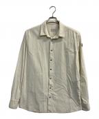 MONCLERモンクレール）の古着「CAMICIA/アイコンスナップ コーデュロイシャツ」｜ホワイト