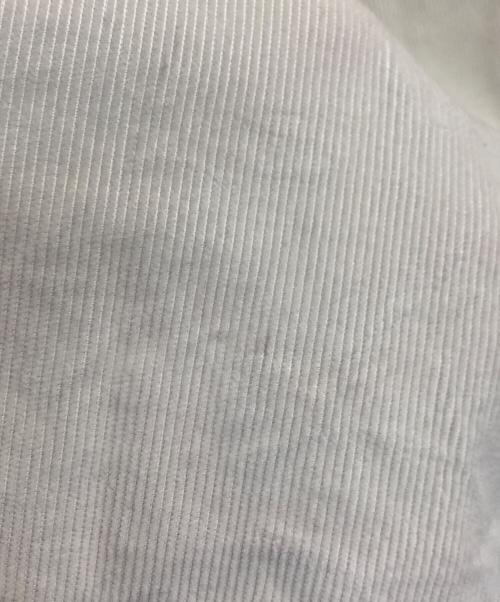 MONCLER（モンクレール）MONCLER (モンクレール) CAMICIA/アイコンスナップ コーデュロイシャツ ホワイト サイズ:Ⅼの古着・服飾アイテム
