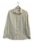 MONCLER（モンクレール）の古着「CAMICIA/アイコンスナップ コーデュロイシャツ」｜ホワイト