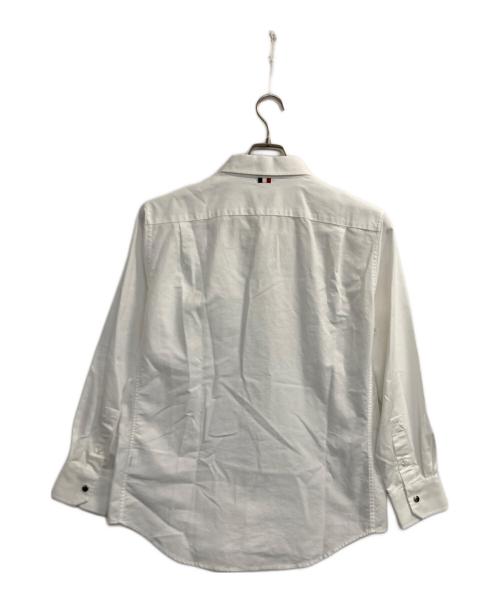 MONCLER（モンクレール）MONCLER (モンクレール) CAMICA/アイコンスナップオックスフォードシャツ ホワイト サイズ:Ｌの古着・服飾アイテム