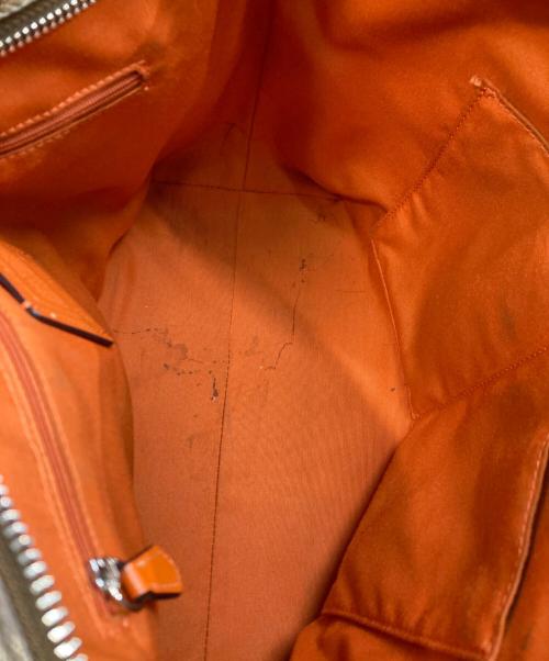 COACH（コーチ）COACH (コーチ) バッグ オレンジ×ベージュの古着・服飾アイテム