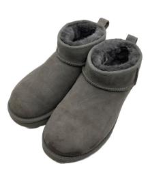 UGG（アグ）の古着「Classic Ultra Mini ムートンブーツ」｜グレー