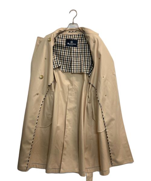 Aquascutum（アクアスキュータム）Aquascutum (アクアスキュータム) トレンチコート ベージュ サイズ:-の古着・服飾アイテム