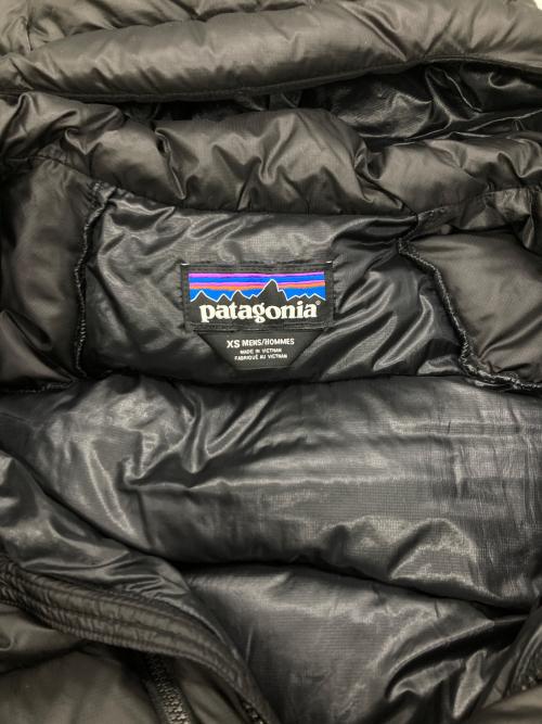Patagonia（パタゴニア）Patagonia (パタゴニア) Fitz Roy Down Hoody/フィッツロイ・ダウン・フーディ ブラック サイズ:ＸＳの古着・服飾アイテム