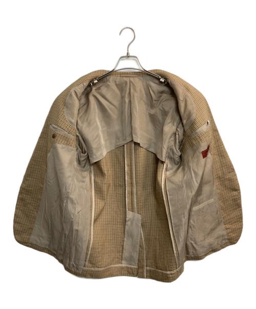COMME des GARCONS HOMME DEUX（コムデギャルソン オム ドゥ）COMME des GARCONS HOMME DEUX (コムデギャルソン オム ドゥ) 千鳥柄テーラードジャケット ベージュ サイズ:Ｓの古着・服飾アイテム