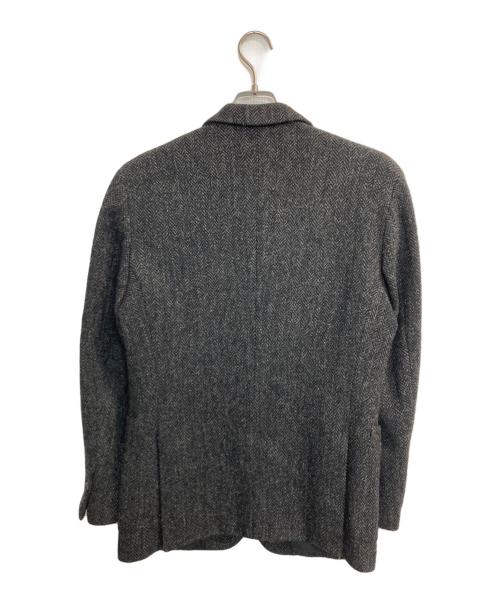 MARGARET HOWELL（マーガレットハウエル）MARGARET HOWELL (マーガレットハウエル) Harris Tweed (ハリスツイード) ウールテーラードジャケット ブラック サイズ:-の古着・服飾アイテム