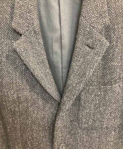 MARGARET HOWELL（マーガレットハウエル）MARGARET HOWELL (マーガレットハウエル) Harris Tweed (ハリスツイード) ウールテーラードジャケット ブラック サイズ:-の古着・服飾アイテム