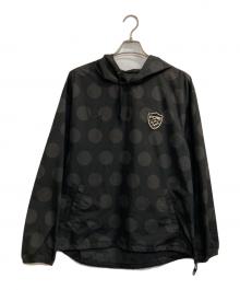 NIKE×F.C.R.B.（ナイキ×エフシーレアルブリストル）の古着「ナイロンアノラックパーカー」｜ブラック