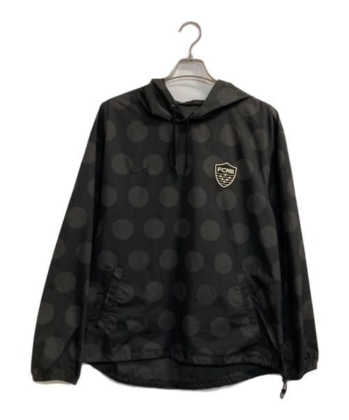 NIKE（ナイキ）NIKE (ナイキ) F.C.R.B. (エフシーレアルブリストル) ナイロンアノラックパーカー ブラック サイズ:Lの古着・服飾アイテム