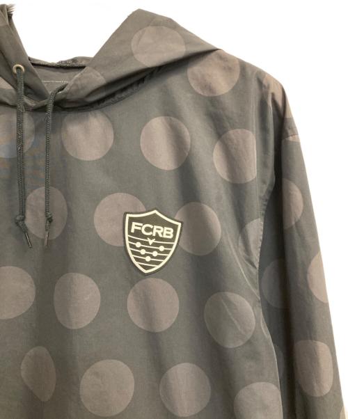 NIKE（ナイキ）NIKE (ナイキ) F.C.R.B. (エフシーレアルブリストル) ナイロンアノラックパーカー ブラック サイズ:Lの古着・服飾アイテム