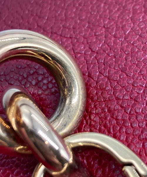 TOD'S（トッズ）TOD'S (トッズ) SELLA/2WAYショルダーバッグ レッドの古着・服飾アイテム