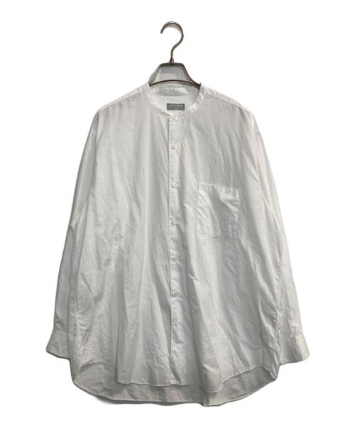 COMME des GARCONS HOMME（コムデギャルソン オム）COMME des GARCONS HOMME (コムデギャルソン オム) 90s バンドカラーブロードシャツ ホワイト サイズ:-の古着・服飾アイテム